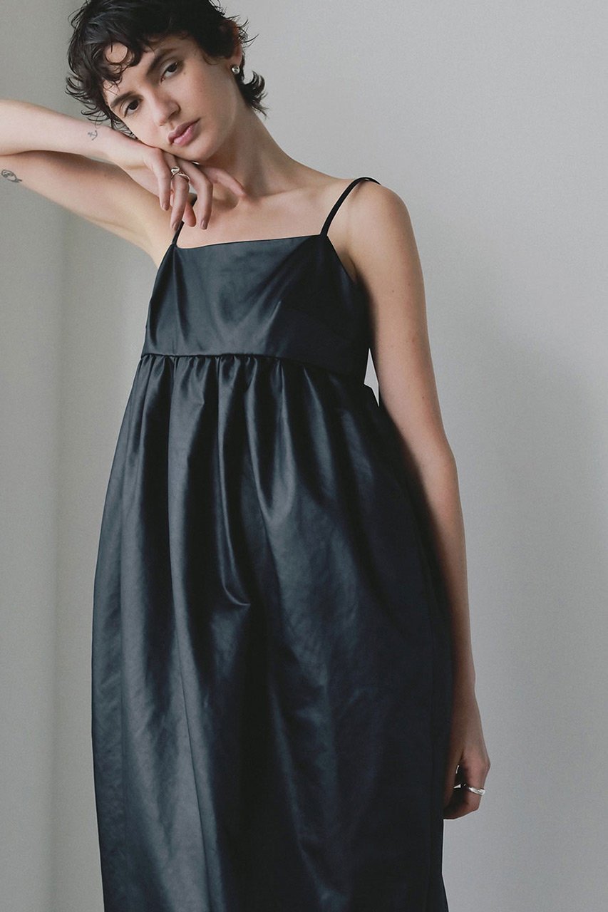 【ハー/HER.】のコクーンワンピース 人気、トレンドファッション・服の通販 founy(ファニー) 　ファッション　Fashion　レディースファッション　Fashion for Women　ワンピース　Dresses　チュニック　Tunic Tops & Dresses　サテン　Satin, Glossy Fabric　チュニック　Tunic, Long Top　ロング　Long, Long-Length　新作・新入荷　New Arrivals / New In　other-8|ID: prp329100004789329 ipo3291000000034755165