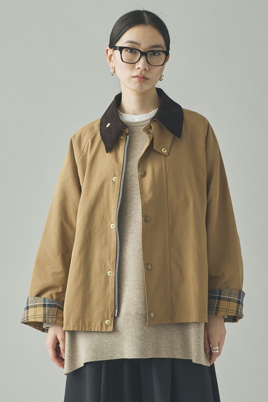 【カレンソロジー/Curensology】の〈Barbour〉Curensology Exclusive Jacket 人気、トレンドファッション・服の通販 founy(ファニー) 　ファッション　Fashion　レディースファッション　Fashion for Women　アウター　Coat / Outerwear Collection　レディースジャケット・軽アウター　Jackets　アウトドア　Outdoor Clothing　アクセサリー　Fashion Accessories　インナー　Innerwear　ヴィンテージ　Vintage Style　春　Spring　ショート　Short, Short Length　シルバー　Silver, Metallic Silver　ジャケット　Jacket, Outerwear　スタンダード　Standard, Basic　スペシャル　Special, Limited Edition　定番　Standard, Basic Item　人気　Popular, Best Seller　ピーチ　Peach, Soft Touch　フィット　Fit, Slim Fit　別注　Limited Edition, Custom Order　ミックス　Mix, Mixed Style　ロング　Long, Long-Length　ロールアップ　Roll-Up, Cuffed Hem　ワイド　Wide, Wide Fit　A/W・秋冬　Autumn/Winter　エレガント 上品　Elegant　新作・新入荷　New Arrivals / New In　 other-1|ID: prp329100004789331 ipo3291000000034755166