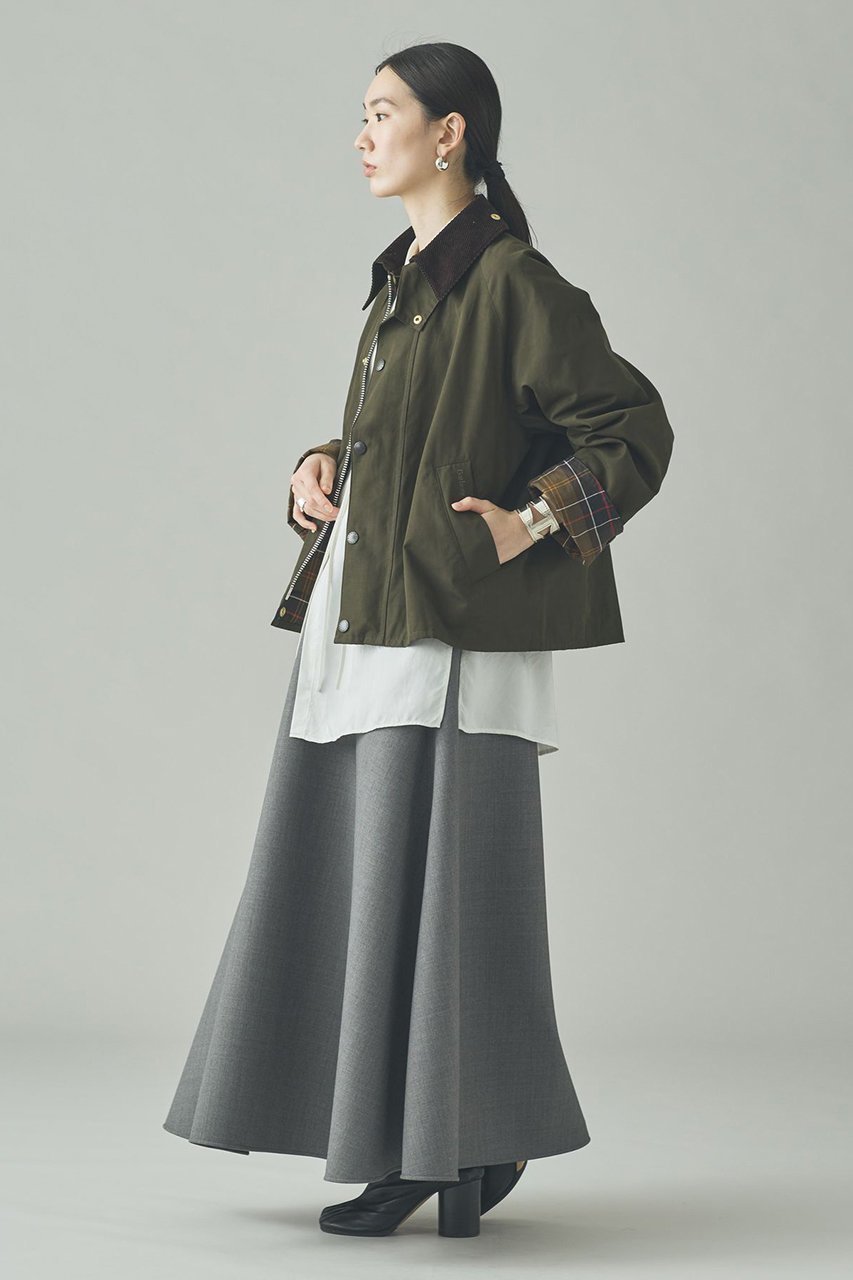 【カレンソロジー/Curensology】の〈Barbour〉Curensology Exclusive Jacket 人気、トレンドファッション・服の通販 founy(ファニー) 　ファッション　Fashion　レディースファッション　Fashion for Women　アウター　Coat / Outerwear Collection　レディースジャケット・軽アウター　Jackets　アウトドア　Outdoor Clothing　アクセサリー　Fashion Accessories　インナー　Innerwear　ヴィンテージ　Vintage Style　春　Spring　ショート　Short, Short Length　シルバー　Silver, Metallic Silver　ジャケット　Jacket, Outerwear　スタンダード　Standard, Basic　スペシャル　Special, Limited Edition　定番　Standard, Basic Item　人気　Popular, Best Seller　ピーチ　Peach, Soft Touch　フィット　Fit, Slim Fit　別注　Limited Edition, Custom Order　ミックス　Mix, Mixed Style　ロング　Long, Long-Length　ロールアップ　Roll-Up, Cuffed Hem　ワイド　Wide, Wide Fit　A/W・秋冬　Autumn/Winter　エレガント 上品　Elegant　other-5|ID: prp329100004789331 ipo3291000000035858169