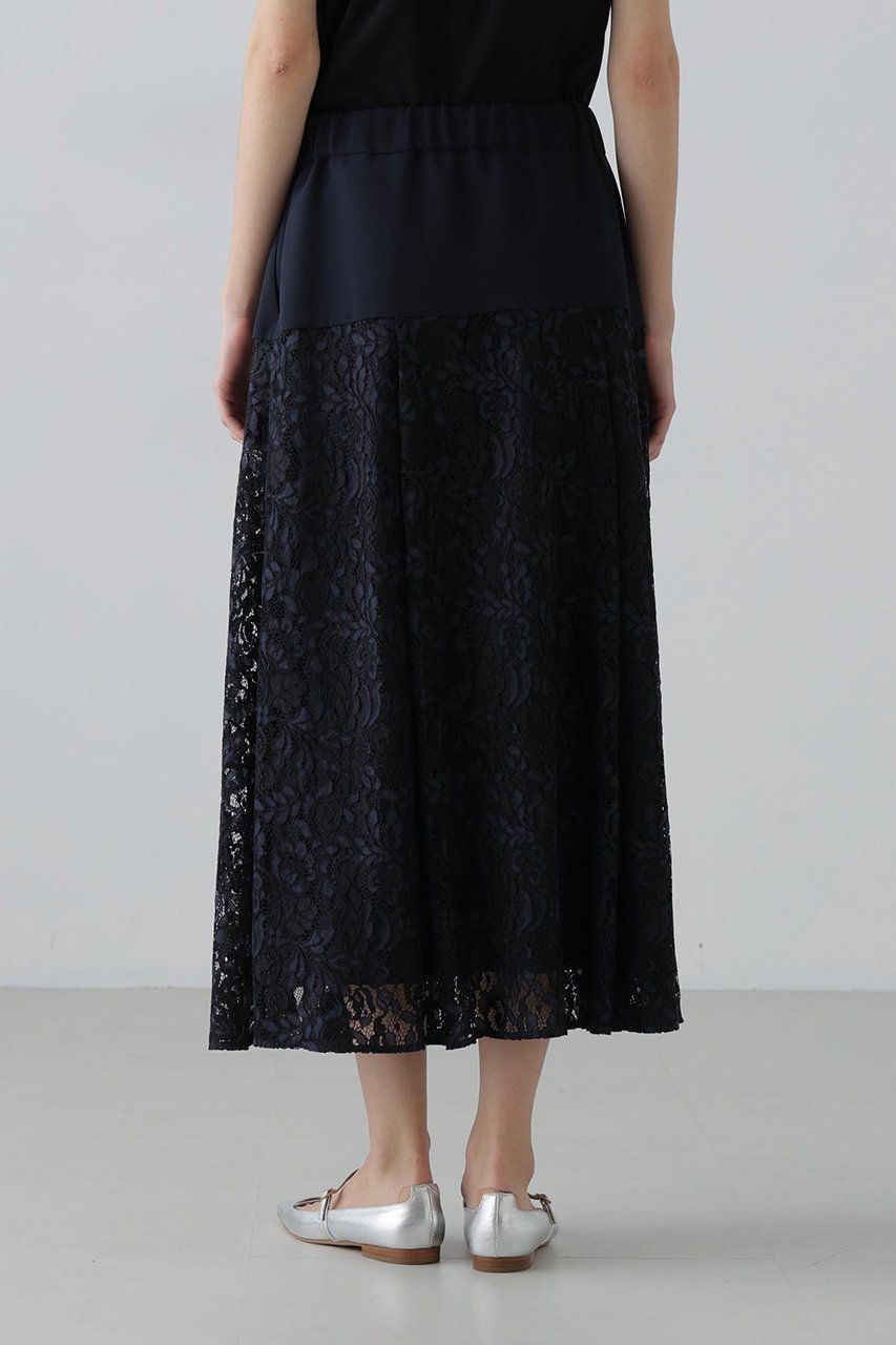 【アドーア/ADORE】のストレッチジョーゼットスカート 人気、トレンドファッション・服の通販 founy(ファニー) 　ファッション　Fashion　レディースファッション　Fashion for Women　スカート　Skirts　ロングスカート　Long Skirts / Maxi & Midi Skirts　エレガント 上品　Elegant　ジョーゼット　Georgette, Semi-Sheer Fabric　ストレッチ　Stretch, Stretchy Fabric　モチーフ　Motif, Design Theme　レース　Lace, Lace Fabric　ロング　Long, Long-Length　other-7|ID: prp329100004789332 ipo3291000000035974584