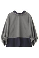 【アドーア/ADORE】のレイヤードカラーブラウス 人気、トレンドファッション・服の通販 founy(ファニー) ファッション Fashion レディースファッション Fashion for Women トップス・カットソー Cut & Sew Tops シャツ・ブラウス・オフィスカジュアル Elegant Blouses & Button-Ups ストレッチ Stretch, Stretchy Fabric スリーブ Sleeve, Long Sleeve / Short Sleeve ツイル Twist, Twisted Detail バランス Balance, Style Balance ブロード Broadcloth, Fine Cotton ロング Long, Long-Length 新作・新入荷 New Arrivals / New In |ID:prp329100004789334