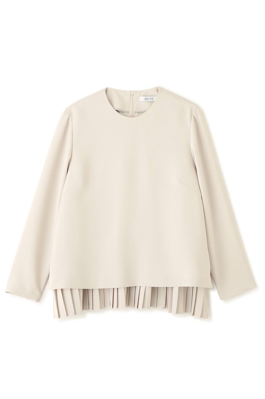 【アドーア/ADORE】のストレッチジョーゼットブラウス インテリア・キッズ・メンズ・レディースファッション・服の通販 founy(ファニー) ファッション Fashion レディースファッション Fashion for Women トップス・カットソー Cut & Sew Tops シャツ・ブラウス・オフィスカジュアル Elegant Blouses & Button-Ups おすすめ Recommended / Our Picks シンプル Simple, Minimal ジョーゼット Georgette, Semi-Sheer Fabric ストレッチ Stretch, Stretchy Fabric スリーブ Sleeve, Long Sleeve / Short Sleeve セットアップ Set-Up, Coordinated Outfit プリーツ Pleats, Pleated ロング Long, Long-Length エレガント 上品 Elegant 新作・新入荷 New Arrivals / New In ベージュ|ID: prp329100004789335 ipo3291000000034755208