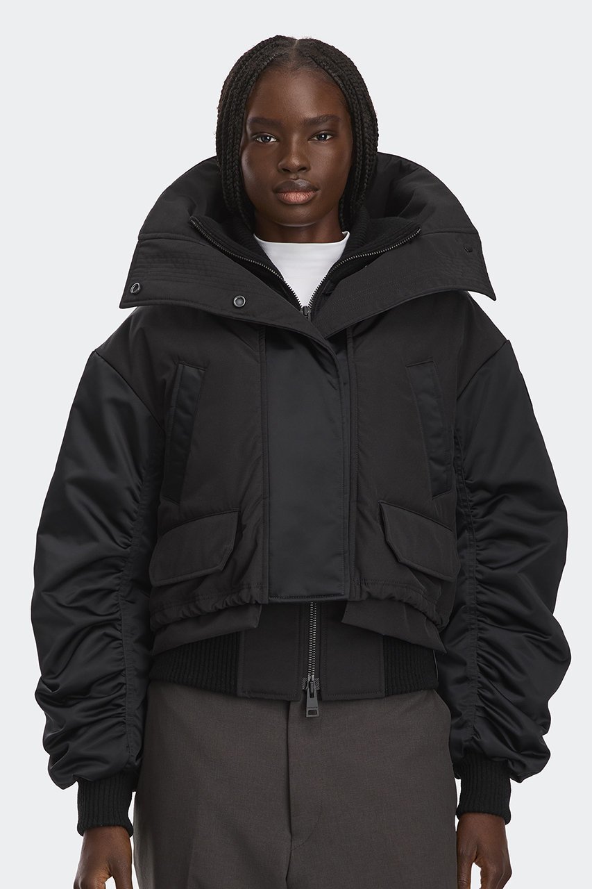 【カナダグース/CANADA GOOSE】の2087WT Claremont Bomber クラレモント ボンバー 人気、トレンドファッション・服の通販 founy(ファニー) 　ファッション　Fashion　レディースファッション　Fashion for Women　アウター　Coat / Outerwear Collection　スポーツウェア　Functional & Stylish Sportswear　スポーツ アウター　Sports Outerwear / Running Jacket / Windbreaker　ギャザー　Gathered, Ruffled　クロップド　Cropped, Short Length　ジップ　Zip, Zipper　スポーツ　Sports, Activewear　スリーブ　Sleeve, Long Sleeve / Short Sleeve　ドローコード　Drawcord, Drawstring Cord　フラップ　Flap, Flap Pocket　ポケット　Pocket, Pocket Detail　other-3|ID: prp329100004789346 ipo3291000000036068688