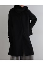 【ル フィル/LE PHIL】のピュアカシミアストール付コート ブラック|ID: prp329100004789350 ipo3291000000034755347