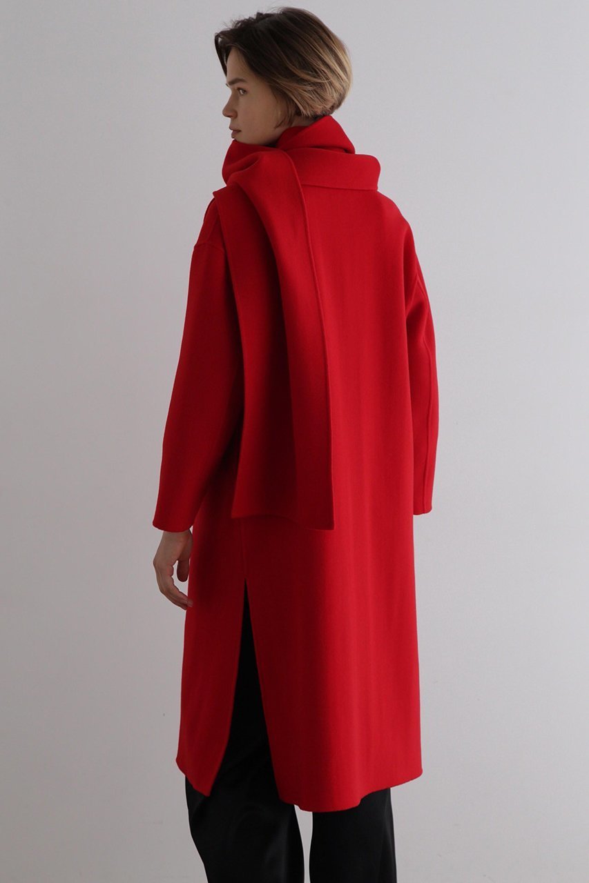 【ル フィル/LE PHIL】のピュアカシミアストール付コート 人気、トレンドファッション・服の通販 founy(ファニー) 　ファッション　Fashion　レディースファッション　Fashion for Women　アウター　Coat / Outerwear Collection　コート・ロングコート・ピーコート　Long Coats, Peacoats & More　ショルダー　Shoulder, Shoulder Strap　シンプル　Simple, Minimal　スタンダード　Standard, Basic　ストール　Stole, Wrap　フォルム　Silhouette, Form　ベーシック　Basic, Essential　マキシ　Maxi, Full Length　リバーシブル　Reversible, Two-Sided　ロング　Long, Long-Length　エレガント 上品　Elegant　新作・新入荷　New Arrivals / New In　other-5|ID: prp329100004789350 ipo3291000000034755352