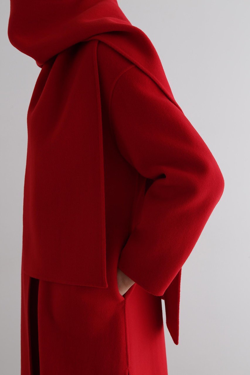 【ル フィル/LE PHIL】のピュアカシミアストール付コート 人気、トレンドファッション・服の通販 founy(ファニー) 　ファッション　Fashion　レディースファッション　Fashion for Women　アウター　Coat / Outerwear Collection　コート・ロングコート・ピーコート　Long Coats, Peacoats & More　ショルダー　Shoulder, Shoulder Strap　シンプル　Simple, Minimal　スタンダード　Standard, Basic　ストール　Stole, Wrap　フォルム　Silhouette, Form　ベーシック　Basic, Essential　マキシ　Maxi, Full Length　リバーシブル　Reversible, Two-Sided　ロング　Long, Long-Length　エレガント 上品　Elegant　新作・新入荷　New Arrivals / New In　other-8|ID: prp329100004789350 ipo3291000000034755357