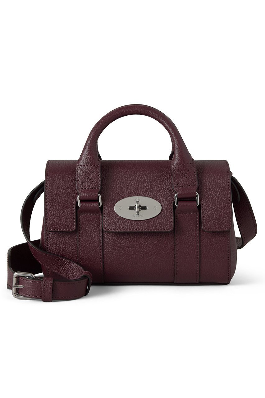 【マルベリー/Mulberry】のMINI HERITAGE BAYSWATER インテリア・キッズ・メンズ・レディースファッション・服の通販 founy(ファニー) 　ファッション　Fashion　レディースファッション　Fashion for Women　2026年　2026　コンパクト　Compact, Small Size　フォルム　Silhouette, Form　ポケット　Pocket, Pocket Detail　ラップ　Wrap, Wrap Design　夏　Summer　定番　Standard, Basic Item　春　Spring　S/S・春夏　SS, Spring/Summer, Warm Season　ブラックチェリー|ID: prp329100004789357 ipo3291000000034755407