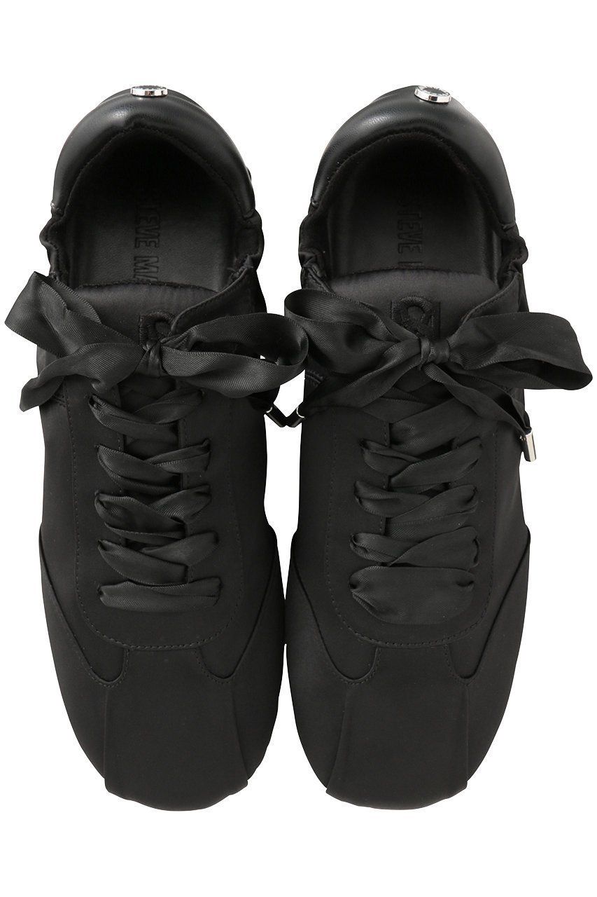 【スティーブマデン/STEVE MADDEN】のARTISTE サテンレースアップバレエスニーカー 人気、トレンドファッション・服の通販 founy(ファニー) 　ファッション　Fashion　レディースファッション　Fashion for Women　2026年　2026　サテン　Satin, Glossy Fabric　シャーリング　Shirring, Ruched　シルバー　Silver, Metallic Silver　スニーカー　Sneakers, Trainers　トレンド　Trend, Trending Now　エレガント 上品　Elegant　再入荷　Restock / Back in Stock　夏　Summer　春　Spring　S/S・春夏　SS, Spring/Summer, Warm Season　other-2|ID: prp329100004789364 ipo3291000000035730255