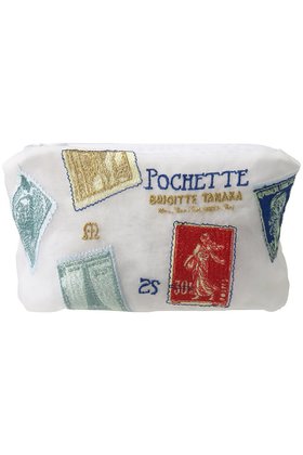 【マルティニーク/martinique】 【Brigitte TANAKA】刺繍ポーチ人気、トレンドファッション・服の通販 founy(ファニー) ファッション Fashion レディースファッション Fashion for Women ポーチ&ミニバッグ Pouches & Mini Bags 2026年 2026 スペシャル Special, Limited Edition ポケット Pocket, Pocket Detail ポーチ Pouch, Small Case モチーフ Motif, Design Theme 夏 Summer 旅行 Travel 春 Spring S/S・春夏 SS, Spring/Summer, Warm Season |ID:prp329100004789375