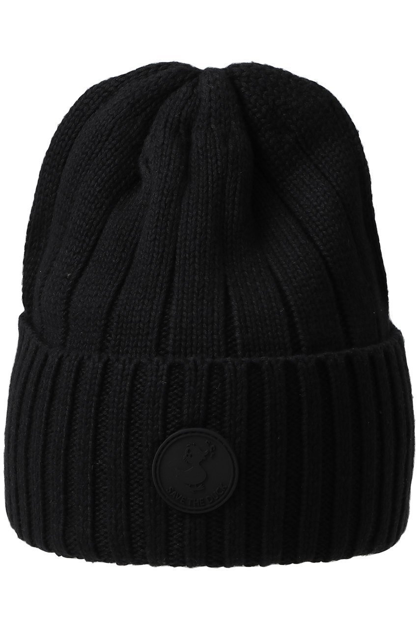 【セーブ ザ ダック/SAVE THE DUCK】のJO DY0107U COTT/ニットキャップ インテリア・キッズ・メンズ・レディースファッション・服の通販 founy(ファニー) 　ファッション　Fashion　レディースファッション　Fashion for Women　トップス・カットソー　Cut & Sew Tops　ニット　Knit Tops & Sweaters　キャップ&ハット　Hats & Caps　キャップ　Cap, Baseball Cap　クラシック　Classic, Timeless Style　シンプル　Simple, Minimal　冬　Winter / This Winter　定番　Standard, Basic Item　帽子　Hat, Headwear　新作・新入荷　New Arrivals / New In　軽量　Lightweight, Ultra Light　ブラック|ID: prp329100004789386 ipo3291000000034755587