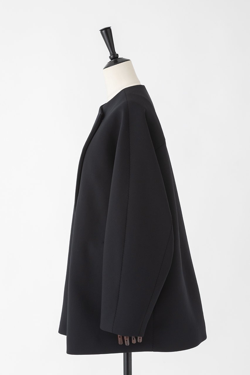 【オーヴィル/EAUVIRE】のスキューバショートコート 人気、トレンドファッション・服の通販 founy(ファニー) 　ファッション　Fashion　レディースファッション　Fashion for Women　アウター　Coat / Outerwear Collection　コート・ロングコート・ピーコート　Long Coats, Peacoats & More　2026年　2026　ショルダー　Shoulder, Shoulder Strap　ショート　Short, Short Length　ストレッチ　Stretch, Stretchy Fabric　再入荷　Restock / Back in Stock　夏　Summer　日本製　Made In Japan　春　Spring　S/S・春夏　SS, Spring/Summer, Warm Season　other-2|ID: prp329100004789389 ipo3291000000036068808