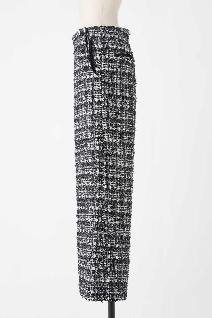 【オーヴィル/EAUVIRE】のミックスツイードパンツ 人気、トレンドファッション・服の通販 founy(ファニー) 　ファッション　Fashion　レディースファッション　Fashion for Women　パンツ　Pants & Trousers　2026年　2026　おすすめ　Recommended / Our Picks　セットアップ　Set-Up, Coordinated Outfit　ツイード　Twill, Twill Weave　デニム　Denim, Jeans Material　ポケット　Pocket, Pocket Detail　ミックス　Mix, Mixed Style　夏　Summer　日本製　Made In Japan　春　Spring　S/S・春夏　SS, Spring/Summer, Warm Season　other-2|ID: prp329100004789391 ipo3291000000034755615