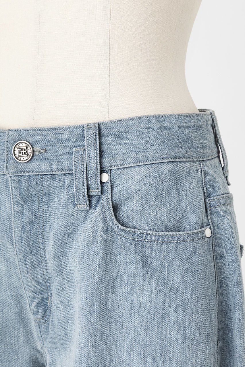 【オーヴィル/EAUVIRE】のバレルクロップドデニムパンツ 人気、トレンドファッション・服の通販 founy(ファニー) ファッション Fashion レディースファッション Fashion for Women パンツ Pants & Trousers デニムパンツ・ジーンズ・美脚デニム Denim Jeans & Pants 2026年 2026 クロップド Cropped, Short Length デニム Denim, Jeans Material パッチ Patch, Appliqué ブリーチ Bleach, Washed Finish 夏 Summer 日本製 Made In Japan 春 Spring S/S・春夏 SS, Spring/Summer, Warm Season other-4|ID: prp329100004789394 ipo3291000000034755647