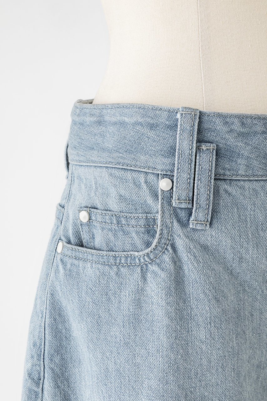 【オーヴィル/EAUVIRE】のバレルクロップドデニムパンツ 人気、トレンドファッション・服の通販 founy(ファニー) ファッション Fashion レディースファッション Fashion for Women パンツ Pants & Trousers デニムパンツ・ジーンズ・美脚デニム Denim Jeans & Pants 2026年 2026 クロップド Cropped, Short Length デニム Denim, Jeans Material パッチ Patch, Appliqué ブリーチ Bleach, Washed Finish 夏 Summer 日本製 Made In Japan 春 Spring S/S・春夏 SS, Spring/Summer, Warm Season other-6|ID: prp329100004789394 ipo3291000000034755649