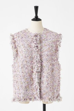 【オーヴィル/EAUVIRE】 リボンツイードジレ人気、トレンドファッション・服の通販 founy(ファニー) ファッション Fashion レディースファッション Fashion for Women アウター Coat / Outerwear Collection レディースジャケット・軽アウター Jackets 2026年 2026 おすすめ Recommended / Our Picks サマー Summer, Summer Style シンプル Simple, Minimal ジャケット Jacket, Outerwear ツイード Twill, Twill Weave フリンジ Fringe, Tassel フロント Front, Front Design ベスト Vest, Waistcoat リボン Ribbon, Bow 夏 Summer 春 Spring S/S・春夏 SS, Spring/Summer, Warm Season |ID:prp329100004789395