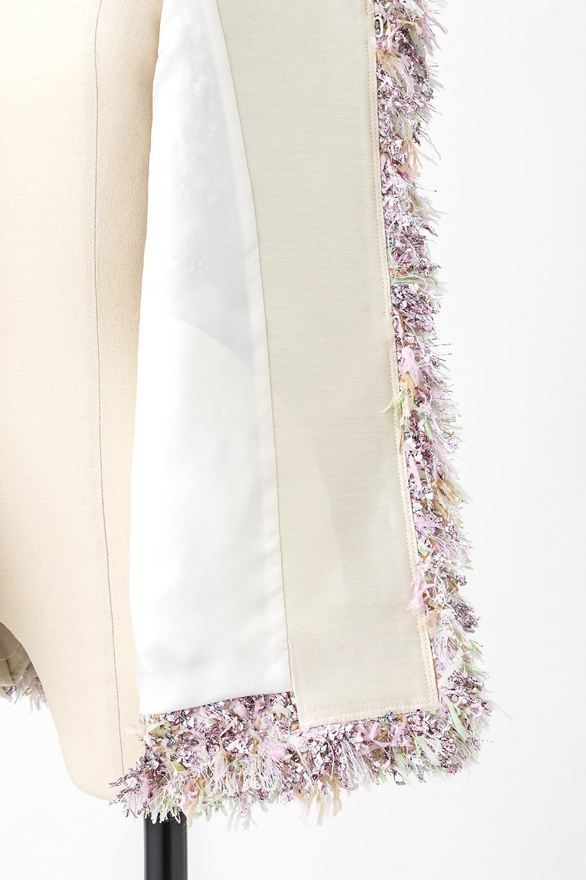 【オーヴィル/EAUVIRE】のリボンツイードジレ 人気、トレンドファッション・服の通販 founy(ファニー) ファッション Fashion レディースファッション Fashion for Women アウター Coat / Outerwear Collection レディースジャケット・軽アウター Jackets 2026年 2026 おすすめ Recommended / Our Picks サマー Summer, Summer Style シンプル Simple, Minimal ジャケット Jacket, Outerwear ツイード Twill, Twill Weave フリンジ Fringe, Tassel フロント Front, Front Design ベスト Vest, Waistcoat リボン Ribbon, Bow 夏 Summer 春 Spring S/S・春夏 SS, Spring/Summer, Warm Season other-8|ID: prp329100004789395 ipo3291000000034755665