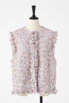 【オーヴィル/EAUVIRE】のリボンツイードジレ 人気、トレンドファッション・服の通販 founy(ファニー) ファッション Fashion レディースファッション Fashion for Women アウター Coat / Outerwear Collection レディースジャケット・軽アウター Jackets 2026年 2026 おすすめ Recommended / Our Picks サマー Summer, Summer Style シンプル Simple, Minimal ジャケット Jacket, Outerwear ツイード Twill, Twill Weave フリンジ Fringe, Tassel フロント Front, Front Design ベスト Vest, Waistcoat リボン Ribbon, Bow 夏 Summer 春 Spring S/S・春夏 SS, Spring/Summer, Warm Season thumbnail ピンク|ID: prp329100004789395 ipo3291000000035974723