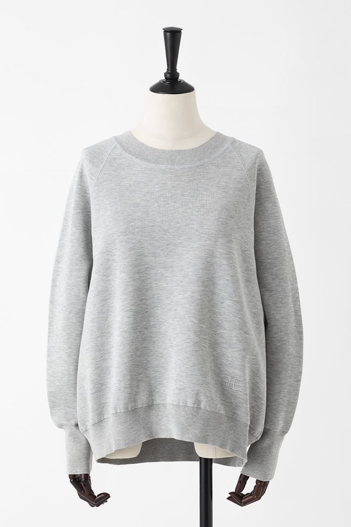 【オーヴィル/EAUVIRE】のニットスウェット インテリア・キッズ・メンズ・レディースファッション・服の通販 founy(ファニー) https://founy.com/ ファッション Fashion レディースファッション Fashion for Women トップス・カットソー Cut & Sew Tops ニット Knit Tops & Sweaters シャツ・ブラウス・オフィスカジュアル Elegant Blouses & Button-Ups レディースパーカー・カジュアルフーディー Casual Hoodies & Sweatshirts ロングTシャツ・Tシャツ Longline T-Shirts & Tees スウェット・クルーネックトップス Sweatshirts & Crewnecks / Relaxed Fit Sweat Tops カットソー・ベーシックTシャツ Cut-and-Sewn Tops / Stretch Tees & Basics 2026年 2026 シルク Silk, 100% Silk ストレッチ Stretch, Stretchy Fabric フィット Fit, Slim Fit エレガント 上品 Elegant 再入荷 Restock / Back in Stock 夏 Summer 春 Spring S/S・春夏 SS, Spring/Summer, Warm Season |ID: prp329100004789399 ipo3291000000035974731