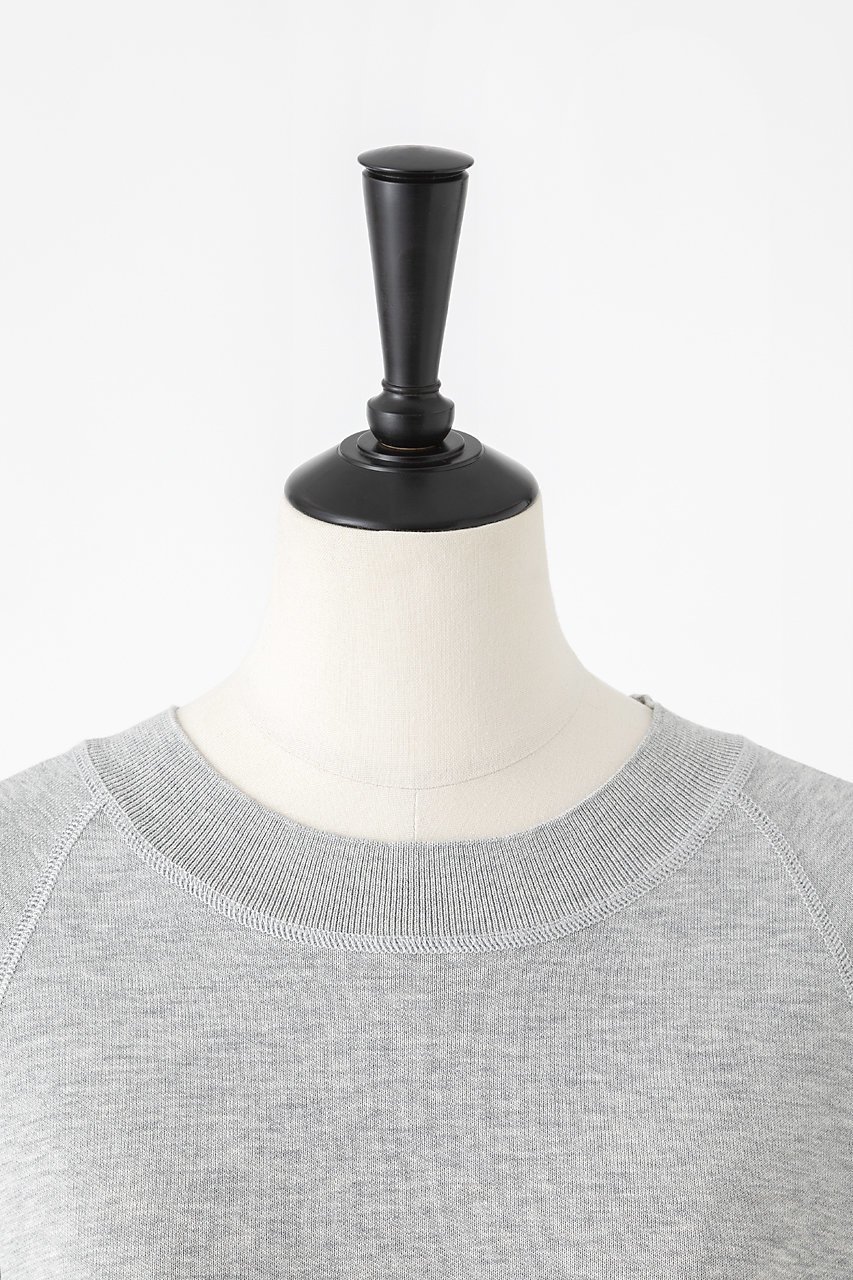 【オーヴィル/EAUVIRE】のニットスウェット 人気、トレンドファッション・服の通販 founy(ファニー) 　ファッション　Fashion　レディースファッション　Fashion for Women　トップス・カットソー　Cut & Sew Tops　ニット　Knit Tops & Sweaters　シャツ・ブラウス・オフィスカジュアル　Elegant Blouses & Button-Ups　レディースパーカー・カジュアルフーディー　Casual Hoodies & Sweatshirts　ロングTシャツ・Tシャツ　Longline T-Shirts & Tees　スウェット・クルーネックトップス　Sweatshirts & Crewnecks / Relaxed Fit Sweat Tops　カットソー・ベーシックTシャツ　Cut-and-Sewn Tops / Stretch Tees & Basics　2026年　2026　シルク　Silk, 100% Silk　ストレッチ　Stretch, Stretchy Fabric　フィット　Fit, Slim Fit　エレガント 上品　Elegant　再入荷　Restock / Back in Stock　夏　Summer　春　Spring　S/S・春夏　SS, Spring/Summer, Warm Season　other-5|ID: prp329100004789399 ipo3291000000035974737