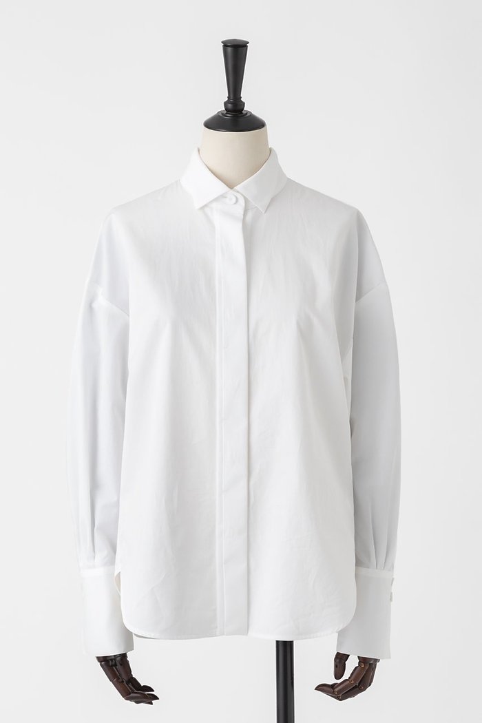 【オーヴィル/EAUVIRE】のウィングカラーシャツ インテリア・キッズ・メンズ・レディースファッション・服の通販 founy(ファニー) https://founy.com/ ファッション Fashion レディースファッション Fashion for Women トップス・カットソー Cut & Sew Tops シャツ・ブラウス・オフィスカジュアル Elegant Blouses & Button-Ups 2026年 2026 サテン Satin, Glossy Fabric スリーブ Sleeve, Long Sleeve / Short Sleeve ロング Long, Long-Length 夏 Summer 日本製 Made In Japan 春 Spring S/S・春夏 SS, Spring/Summer, Warm Season |ID: prp329100004789400 ipo3291000000035730375