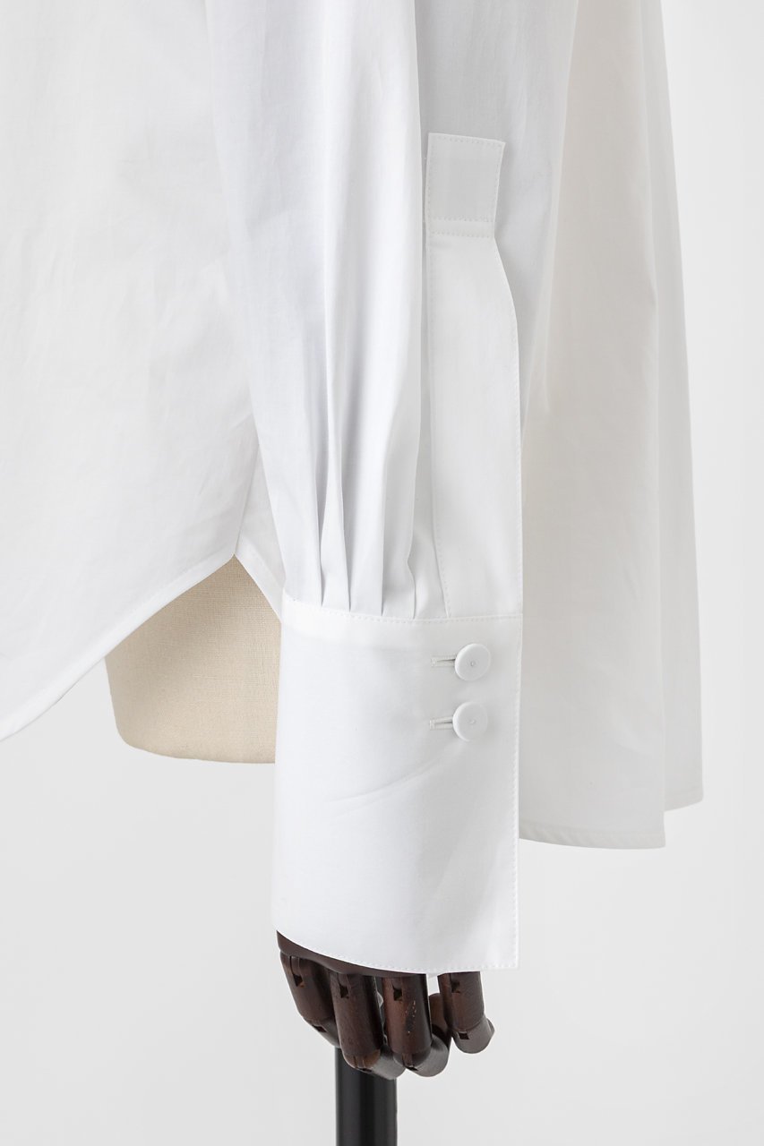 【オーヴィル/EAUVIRE】のウィングカラーシャツ 人気、トレンドファッション・服の通販 founy(ファニー) 　ファッション　Fashion　レディースファッション　Fashion for Women　トップス・カットソー　Cut & Sew Tops　シャツ・ブラウス・オフィスカジュアル　Elegant Blouses & Button-Ups　2026年　2026　サテン　Satin, Glossy Fabric　スリーブ　Sleeve, Long Sleeve / Short Sleeve　ロング　Long, Long-Length　夏　Summer　日本製　Made In Japan　春　Spring　S/S・春夏　SS, Spring/Summer, Warm Season　other-5|ID: prp329100004789400 ipo3291000000035730396