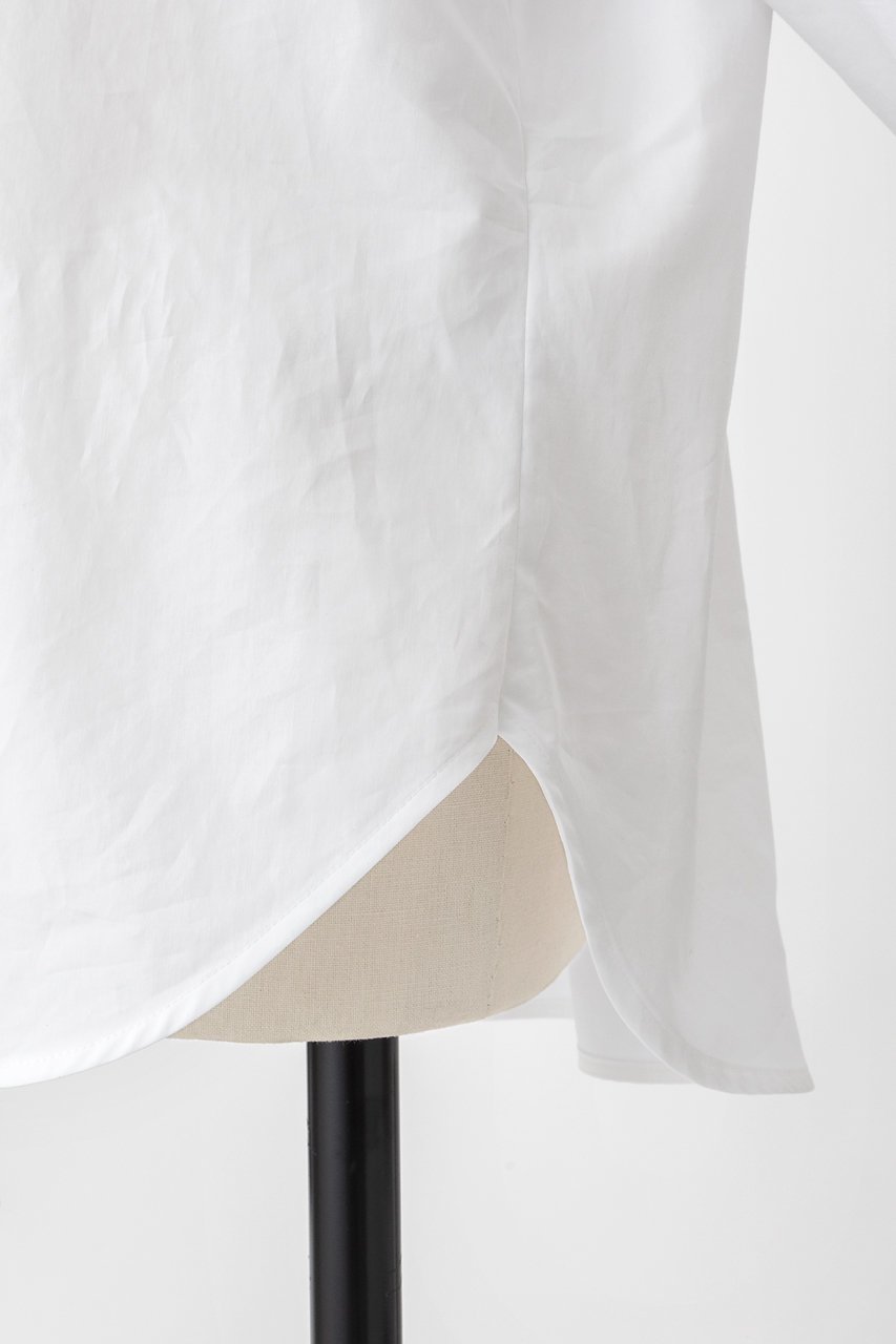 【オーヴィル/EAUVIRE】のウィングカラーシャツ 人気、トレンドファッション・服の通販 founy(ファニー) 　ファッション　Fashion　レディースファッション　Fashion for Women　トップス・カットソー　Cut & Sew Tops　シャツ・ブラウス・オフィスカジュアル　Elegant Blouses & Button-Ups　2026年　2026　サテン　Satin, Glossy Fabric　スリーブ　Sleeve, Long Sleeve / Short Sleeve　ロング　Long, Long-Length　夏　Summer　日本製　Made In Japan　春　Spring　S/S・春夏　SS, Spring/Summer, Warm Season　other-6|ID: prp329100004789400 ipo3291000000035730400