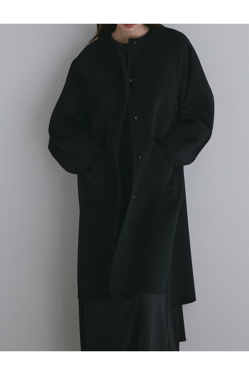 【ル フィル/LE PHIL】のピュアカシミアバックフレアコート インテリア・キッズ・メンズ・レディースファッション・服の通販 founy(ファニー) 　ファッション　Fashion　レディースファッション　Fashion for Women　アウター　Coat / Outerwear Collection　コート・ロングコート・ピーコート　Long Coats, Peacoats & More　シンプル　Simple, Minimal　スリット　Slit, Slit Detail　ドレープ　Drape, Draping Fabric　バランス　Balance, Style Balance　ビッグ　Big, Oversized　ヨーク　Yoke, Yoke Design　ロング　Long, Long-Length　新作・新入荷　New Arrivals / New In　ブラック|ID: prp329100004789404 ipo3291000000034755721