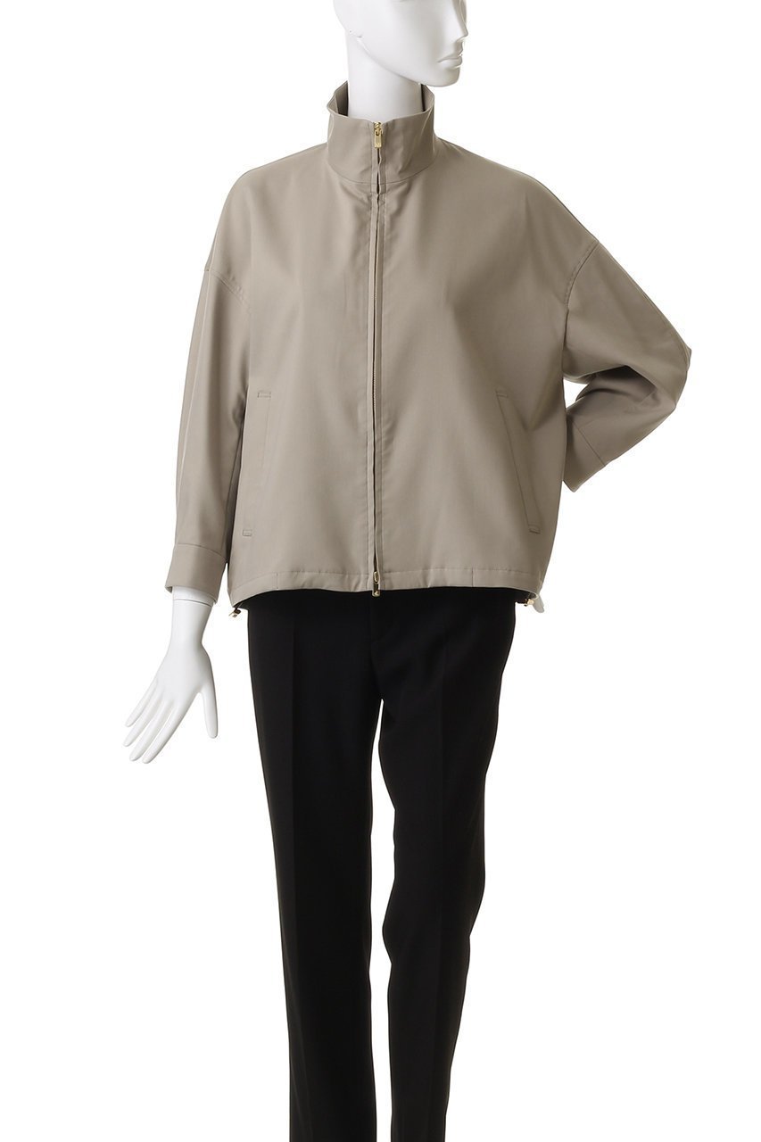 【エステータ/esteta】の【小さいサイズ】ライトダブルクロス ブルゾン 人気、トレンドファッション・服の通販 founy(ファニー) 　ファッション　Fashion　レディースファッション　Fashion for Women　アウター　Coat / Outerwear Collection　レディースジャケット・軽アウター　Jackets　ブルゾンジャケット・スポーティアウター　Blouson Jackets　おすすめ　Recommended / Our Picks　シンプル　Simple, Minimal　ジャケット　Jacket, Outerwear　ドレープ　Drape, Draping Fabric　ブルゾン　Blouson, Bomber Jacket　other-2|ID: prp329100004789427 ipo3291000000034756026