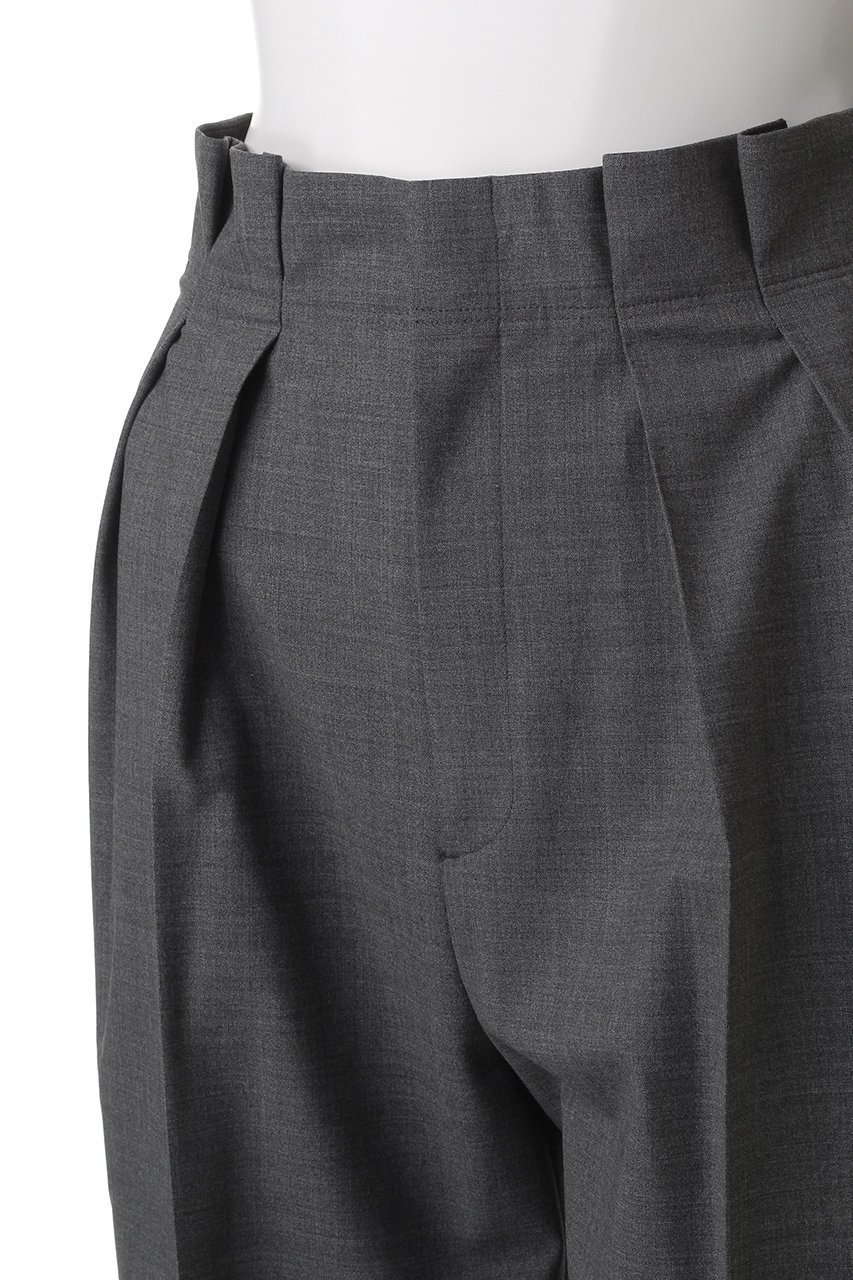 【エステータ/esteta】の【小さいサイズ】ウールトロドライストレッチ タックワイドパンツ 人気、トレンドファッション・服の通販 founy(ファニー) 　ファッション　Fashion　レディースファッション　Fashion for Women　パンツ　Pants & Trousers　シンプル　Simple, Minimal　ストレート　Straight, Straight Cut　センター　Center, Center Line　ワイド　Wide, Wide Fit　エレガント 上品　Elegant　other-5|ID: prp329100004789437 ipo3291000000034756110