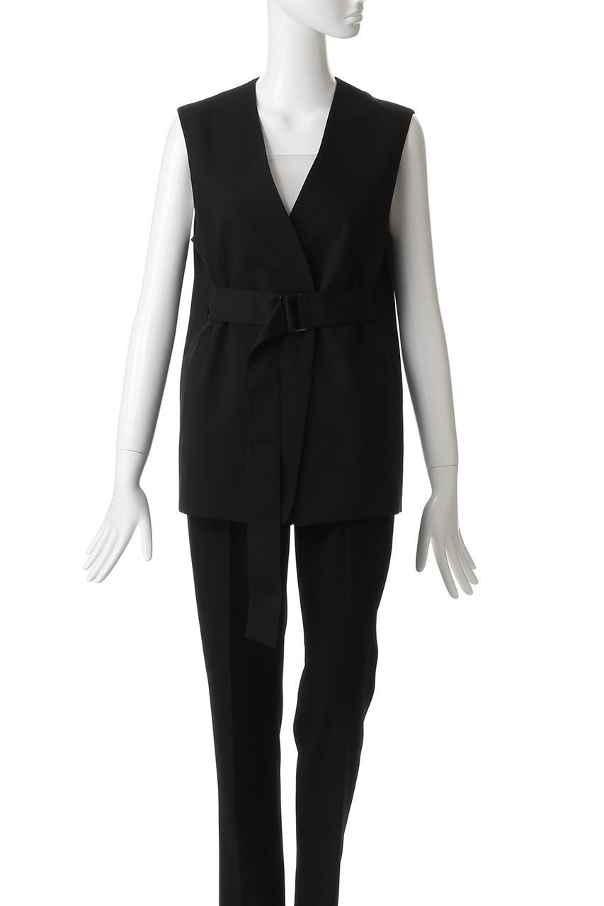 【エステータ/esteta】の【小さいサイズ】ライトダブルクロス ジレ 人気、トレンドファッション・服の通販 founy(ファニー) 　ファッション　Fashion　レディースファッション　Fashion for Women　アウター　Coat / Outerwear Collection　レディースジャケット・軽アウター　Jackets　シンプル　Simple, Minimal　ジャケット　Jacket, Outerwear　ドレープ　Drape, Draping Fabric　ベスト　Vest, Waistcoat　マニッシュ　Mannish, Boyish　エレガント 上品　Elegant　other-2|ID: prp329100004789445 ipo3291000000034756179