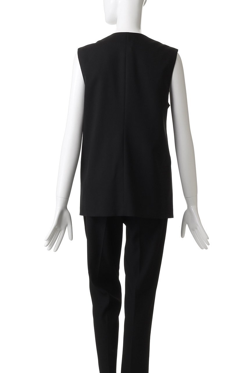 【エステータ/esteta】の【小さいサイズ】ライトダブルクロス ジレ 人気、トレンドファッション・服の通販 founy(ファニー) 　ファッション　Fashion　レディースファッション　Fashion for Women　アウター　Coat / Outerwear Collection　レディースジャケット・軽アウター　Jackets　シンプル　Simple, Minimal　ジャケット　Jacket, Outerwear　ドレープ　Drape, Draping Fabric　ベスト　Vest, Waistcoat　マニッシュ　Mannish, Boyish　エレガント 上品　Elegant　other-4|ID: prp329100004789445 ipo3291000000034756181