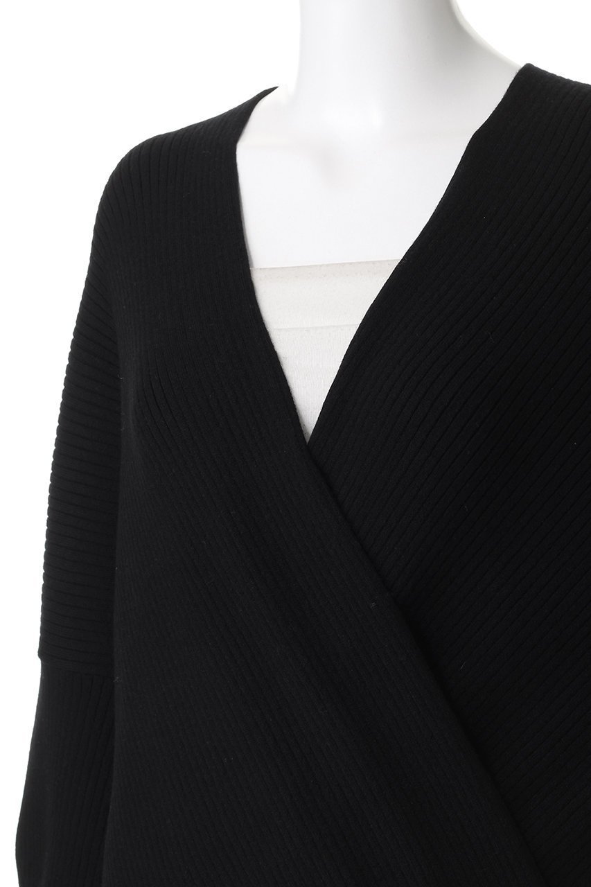 【エステータ/esteta】の【大きいサイズ】カシュクール ニット 人気、トレンドファッション・服の通販 founy(ファニー) ファッション Fashion レディースファッション Fashion for Women トップス・カットソー Cut & Sew Tops ニット Knit Tops & Sweaters カジュアルプルオーバー・ニットトップス Pullovers & Knit Tops / Casual Pullovers カシュクール Wrap Design トレンド Trend, Trending Now フレア Flare, Flared ワイド Wide, Wide Fit エレガント 上品 Elegant other-5|ID: prp329100004789450 ipo3291000000034756226