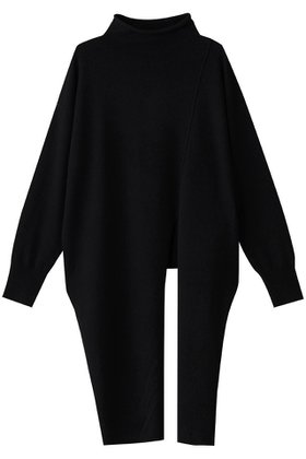 【エステータ/esteta】の【小さいサイズ】クロスニット 人気、トレンドファッション・服の通販 founy(ファニー) ファッション Fashion レディースファッション Fashion for Women トップス・カットソー Cut & Sew Tops ニット Knit Tops & Sweaters カジュアルプルオーバー・ニットトップス Pullovers & Knit Tops / Casual Pullovers シンプル Simple, Minimal スタイリッシュ Stylish, Fashionable スリット Slit, Slit Detail ハイネック High Neck, Mock Neck フロント Front, Front Design エレガント 上品 Elegant |ID:prp329100004789451