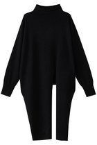 【エステータ/esteta】の【小さいサイズ】クロスニット 人気、トレンドファッション・服の通販 founy(ファニー) ファッション Fashion レディースファッション Fashion for Women トップス・カットソー Cut & Sew Tops ニット Knit Tops & Sweaters カジュアルプルオーバー・ニットトップス Pullovers & Knit Tops / Casual Pullovers シンプル Simple, Minimal スタイリッシュ Stylish, Fashionable スリット Slit, Slit Detail ハイネック High Neck, Mock Neck フロント Front, Front Design エレガント 上品 Elegant thumbnail ブラック|ID: prp329100004789451 ipo3291000000034756228