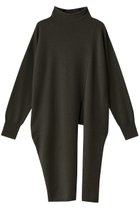 【エステータ/esteta】の【小さいサイズ】クロスニット 人気、トレンドファッション・服の通販 founy(ファニー) ファッション Fashion レディースファッション Fashion for Women トップス・カットソー Cut & Sew Tops ニット Knit Tops & Sweaters カジュアルプルオーバー・ニットトップス Pullovers & Knit Tops / Casual Pullovers シンプル Simple, Minimal スタイリッシュ Stylish, Fashionable スリット Slit, Slit Detail ハイネック High Neck, Mock Neck フロント Front, Front Design エレガント 上品 Elegant thumbnail カーキ|ID: prp329100004789451 ipo3291000000034756229