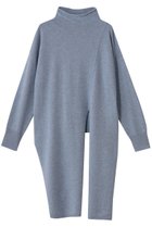 【エステータ/esteta】の【小さいサイズ】クロスニット 人気、トレンドファッション・服の通販 founy(ファニー) ファッション Fashion レディースファッション Fashion for Women トップス・カットソー Cut & Sew Tops ニット Knit Tops & Sweaters カジュアルプルオーバー・ニットトップス Pullovers & Knit Tops / Casual Pullovers シンプル Simple, Minimal スタイリッシュ Stylish, Fashionable スリット Slit, Slit Detail ハイネック High Neck, Mock Neck フロント Front, Front Design エレガント 上品 Elegant thumbnail スチールブルー|ID: prp329100004789451 ipo3291000000034756230