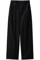 【エステータ/esteta】の【大きいサイズ】ウールツイルジャージー ワイドパンツ ブラック|ID: prp329100004789454 ipo3291000000034756253