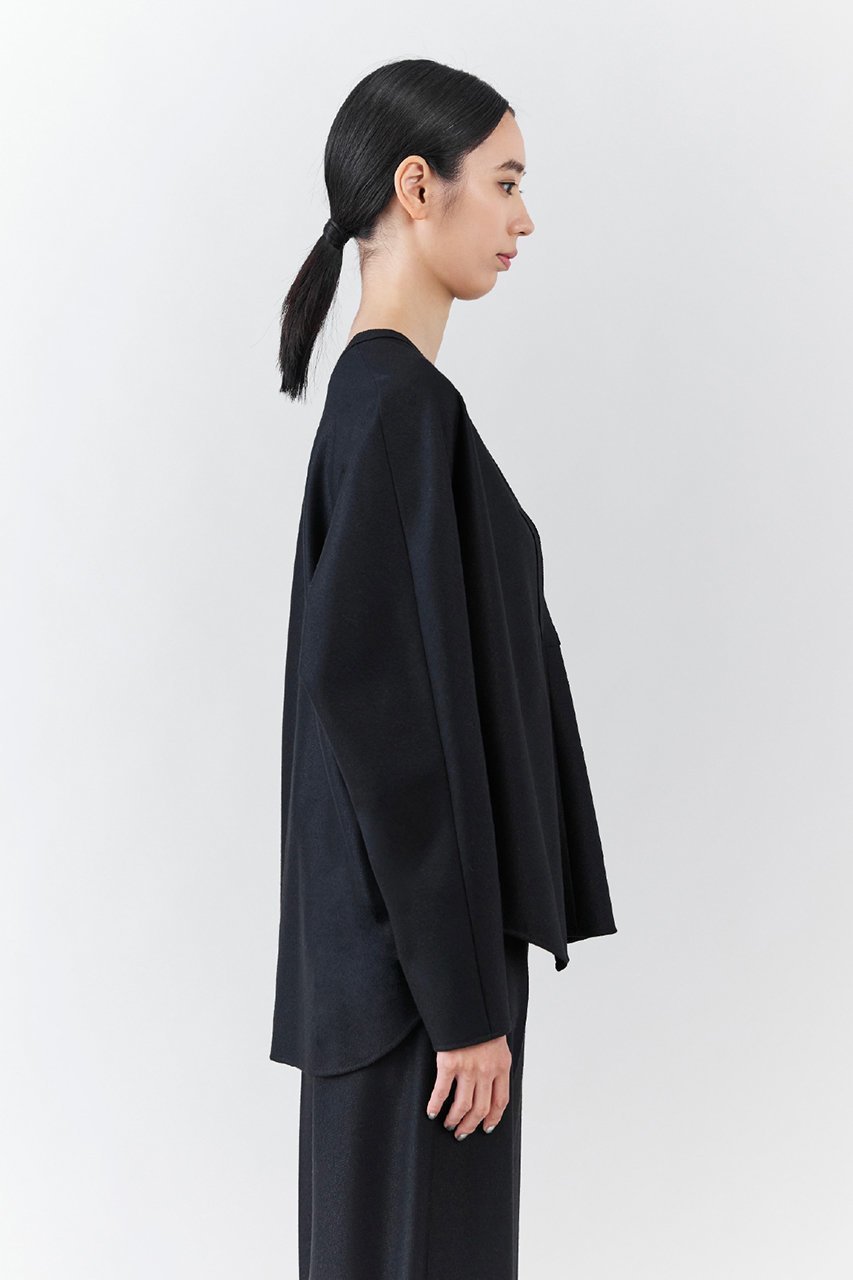 【エステータ/esteta】の【大きいサイズ】ウールツイルジャージー ワイドパンツ 人気、トレンドファッション・服の通販 founy(ファニー) 　ファッション　Fashion　レディースファッション　Fashion for Women　パンツ　Pants & Trousers　センター　Center, Center Line　ワイド　Wide, Wide Fit　other-7|ID: prp329100004789454 ipo3291000000034756259