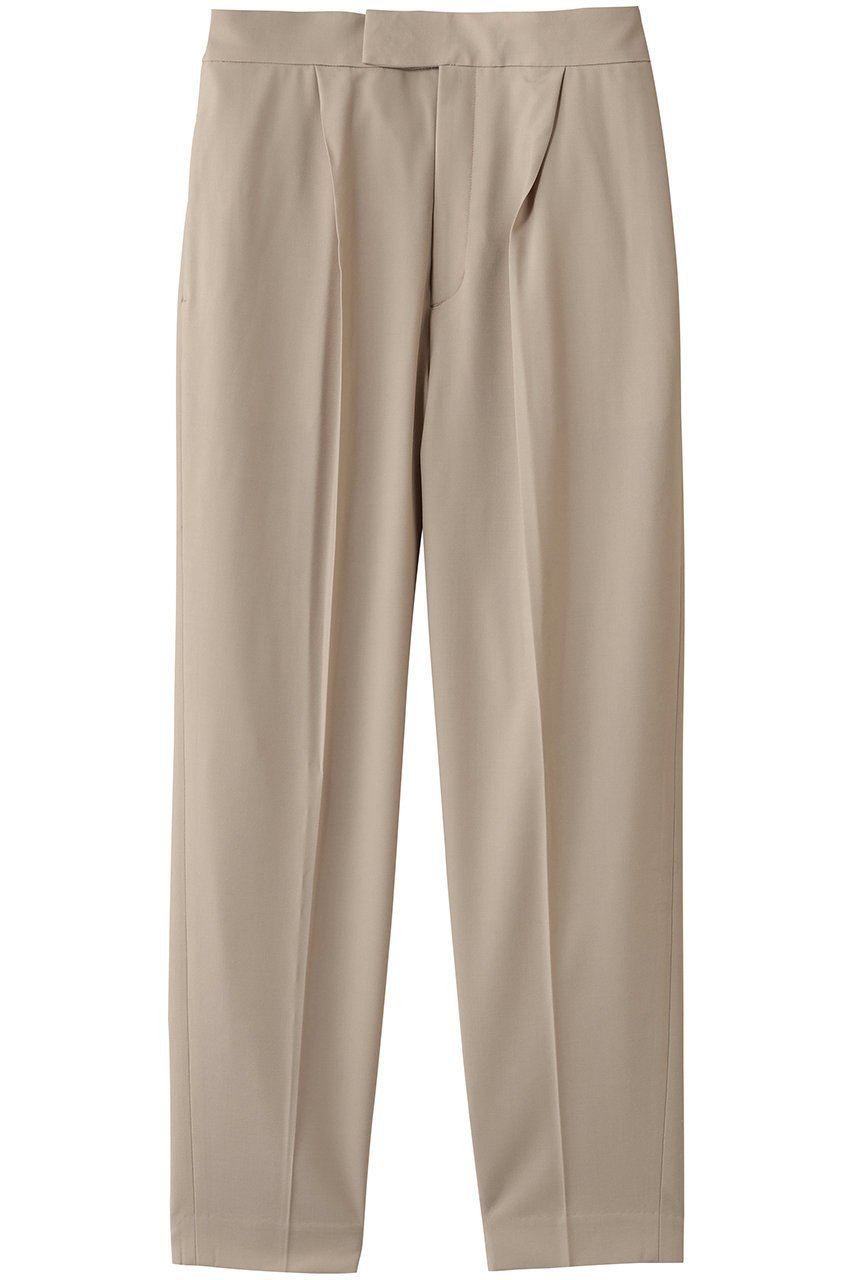 【エステータ/esteta】の【小さいサイズ】ウールトロドライストレッチ タックテーパード パンツ インテリア・キッズ・メンズ・レディースファッション・服の通販 founy(ファニー) 　ファッション　Fashion　レディースファッション　Fashion for Women　パンツ　Pants & Trousers　エレガント 上品　Elegant　ベージュ|ID: prp329100004789456 ipo3291000000034756274