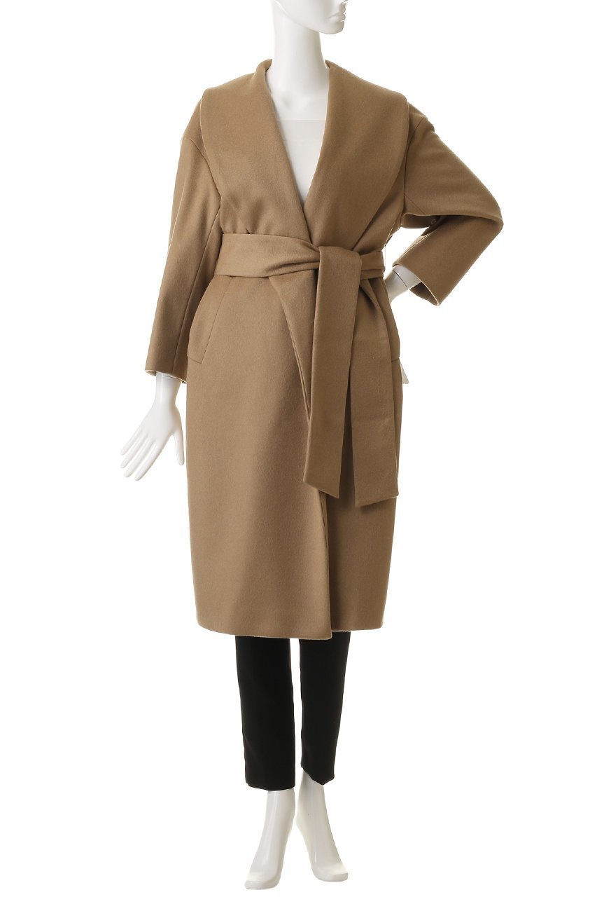 【エステータ/esteta】の【小さいサイズ】ピュアカシミヤコート 人気、トレンドファッション・服の通販 founy(ファニー) 　ファッション　Fashion　レディースファッション　Fashion for Women　アウター　Coat / Outerwear Collection　コート・ロングコート・ピーコート　Long Coats, Peacoats & More　なめらか　Smooth, Silky Texture　ショール　Shawl, Wrap　バランス　Balance, Style Balance　ロング　Long, Long-Length　エレガント 上品　Elegant　other-2|ID: prp329100004789466 ipo3291000000034756364