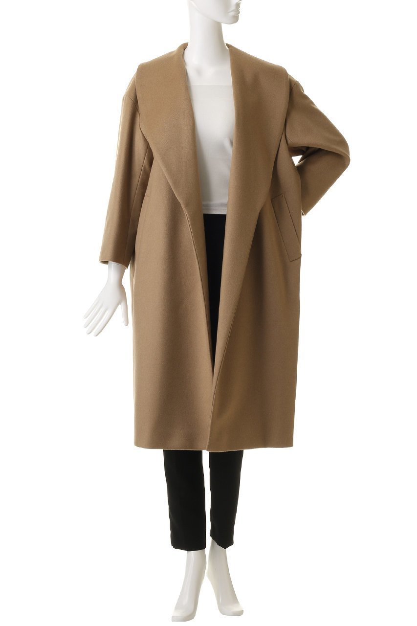 【エステータ/esteta】の【小さいサイズ】ピュアカシミヤコート 人気、トレンドファッション・服の通販 founy(ファニー) 　ファッション　Fashion　レディースファッション　Fashion for Women　アウター　Coat / Outerwear Collection　コート・ロングコート・ピーコート　Long Coats, Peacoats & More　なめらか　Smooth, Silky Texture　ショール　Shawl, Wrap　バランス　Balance, Style Balance　ロング　Long, Long-Length　エレガント 上品　Elegant　other-6|ID: prp329100004789466 ipo3291000000034756368