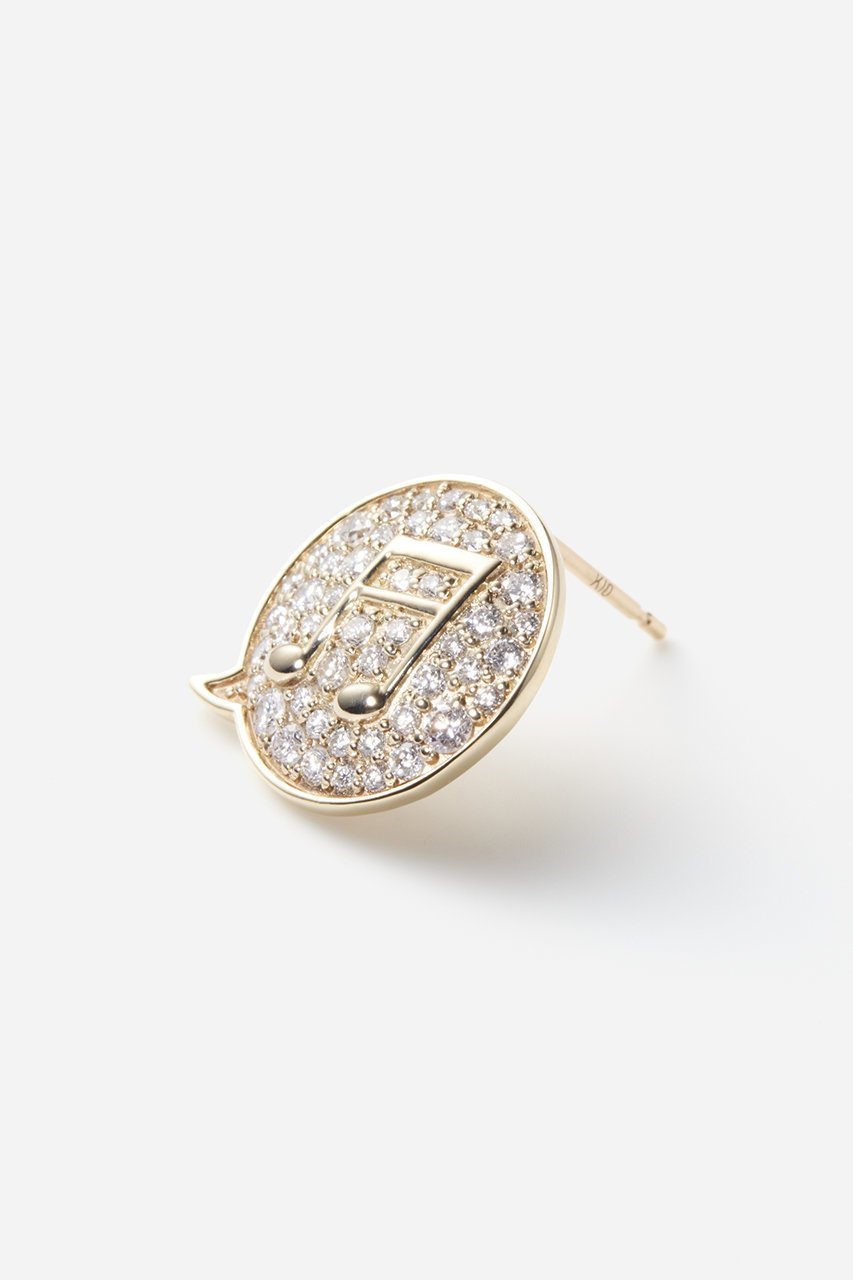 【オールニーク/ALLNIQUE】のPlayful Musical note ピアス(片耳用) 人気、トレンドファッション・服の通販 founy(ファニー) ファッション Fashion レディースファッション Fashion for Women ジュエリー Jewelry ファッションリング Fashion Rings イヤリング・フープ・ドロップタイプ Hoop, Drop & Clip Earrings なめらか Smooth, Silky Texture イヤリング Earrings コレクション Collection, Seasonal Line モチーフ Motif, Design Theme 新作・新入荷 New Arrivals / New In 片耳 One-Ear, Single Earring other-3|ID: prp329100004789470 ipo3291000000034756391