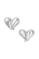 【ノウハウ/KNOWHOW】のHollow Heart イヤリング 人気、トレンドファッション・服の通販 founy(ファニー) ファッション Fashion レディースファッション Fashion for Women ジュエリー Jewelry ファッションリング Fashion Rings イヤリング・フープ・ドロップタイプ Hoop, Drop & Clip Earrings イヤリング Earrings クール Cool, Chic スタイリッシュ Stylish, Fashionable バランス Balance, Style Balance |ID:prp329100004789477