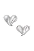 【ノウハウ/KNOWHOW】のHollow Heart イヤリング シルバー|ID:prp329100004789477