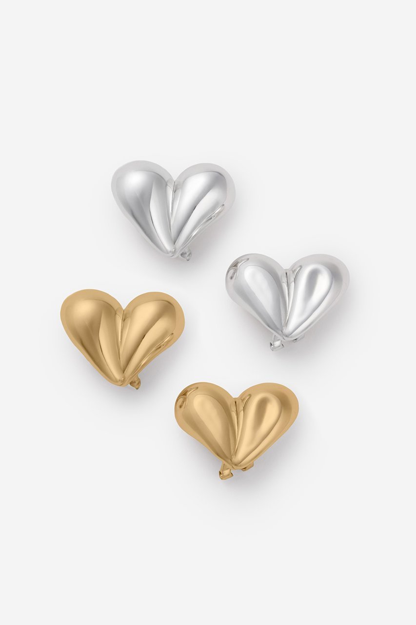 【ノウハウ/KNOWHOW】のHollow Heart イヤリング 人気、トレンドファッション・服の通販 founy(ファニー) 　ファッション　Fashion　レディースファッション　Fashion for Women　ジュエリー　Jewelry　ファッションリング　Fashion Rings　イヤリング・フープ・ドロップタイプ　Hoop, Drop & Clip Earrings　イヤリング　Earrings　クール　Cool, Chic　スタイリッシュ　Stylish, Fashionable　バランス　Balance, Style Balance　other-3|ID: prp329100004789477 ipo3291000000034756424