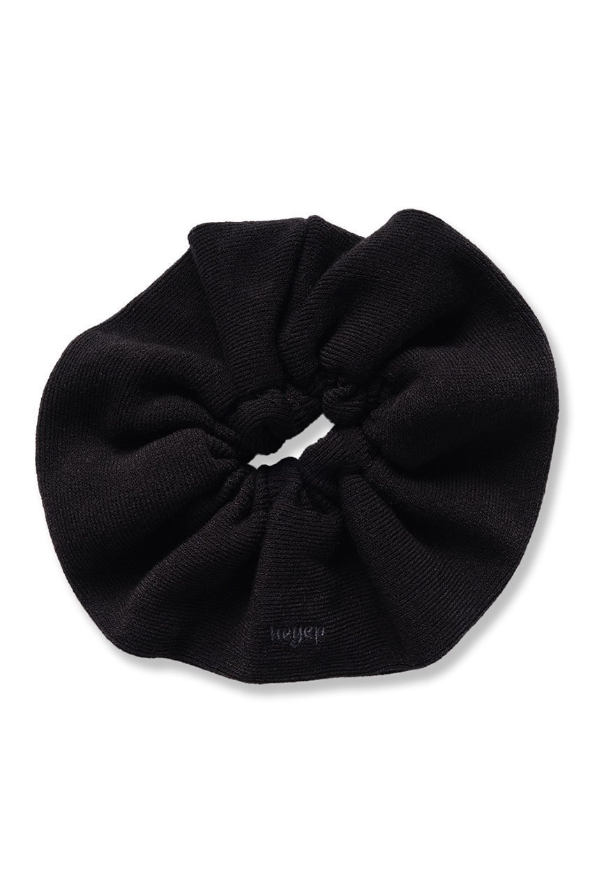 【ヘイップ/heyep】のKnit Logo Scrunchie インテリア・キッズ・メンズ・レディースファッション・服の通販 founy(ファニー) 　ファッション　Fashion　レディースファッション　Fashion for Women　トップス・カットソー　Cut & Sew Tops　ニット　Knit Tops & Sweaters　シュシュ&ヘアアクセ/ヘアアレンジ　Scrunchies & Hair Accessories　アクセサリー　Fashion Accessories　シンプル　Simple, Minimal　フォルム　Silhouette, Form　ワンポイント　One Point, Statement Accent　新作・新入荷　New Arrivals / New In　ブラック|ID: prp329100004789479 ipo3291000000034756430