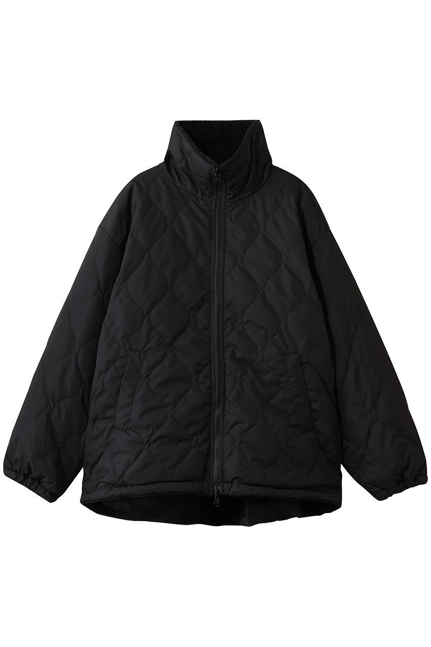 【マノフ/MANOF】のTAION×MANOF REVERSIBLE DOWN BOA JACKET インテリア・キッズ・メンズ・レディースファッション・服の通販 founy(ファニー) 　ファッション　Fashion　レディースファッション　Fashion for Women　アウター　Coat / Outerwear Collection　レディースジャケット・軽アウター　Jackets　ブルゾンジャケット・スポーティアウター　Blouson Jackets　キルト　Quilt, Quilted Fabric　ジャケット　Jacket, Outerwear　スタンド　Stand Collar, Upright Stand　スポーティ　Sporty, Casual Athletic　ダウン　Down, Puffer　トレンド　Trend, Trending Now　ブルゾン　Blouson, Bomber Jacket　リバーシブル　Reversible, Two-Sided　BLACK|ID: prp329100004789480 ipo3291000000035669350