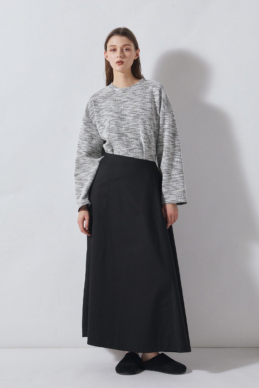 【フローレント/FLORENT】のジャージーツイード プルオーバー 人気、トレンドファッション・服の通販 founy(ファニー) 　ファッション　Fashion　レディースファッション　Fashion for Women　トップス・カットソー　Cut & Sew Tops　シャツ・ブラウス・オフィスカジュアル　Elegant Blouses & Button-Ups　ロングTシャツ・Tシャツ　Longline T-Shirts & Tees　カジュアルプルオーバー・ニットトップス　Pullovers & Knit Tops / Casual Pullovers　カットソー・ベーシックTシャツ　Cut-and-Sewn Tops / Stretch Tees & Basics　2026年　2026　クラシカル　Classical, Vintage-Inspired　スリーブ　Sleeve, Long Sleeve / Short Sleeve　ツイード　Twill, Twill Weave　ロング　Long, Long-Length　夏　Summer　定番　Standard, Basic Item　春　Spring　S/S・春夏　SS, Spring/Summer, Warm Season　無地　Plain, Solid Color　other-6|ID: prp329100004789485 ipo3291000000034886088