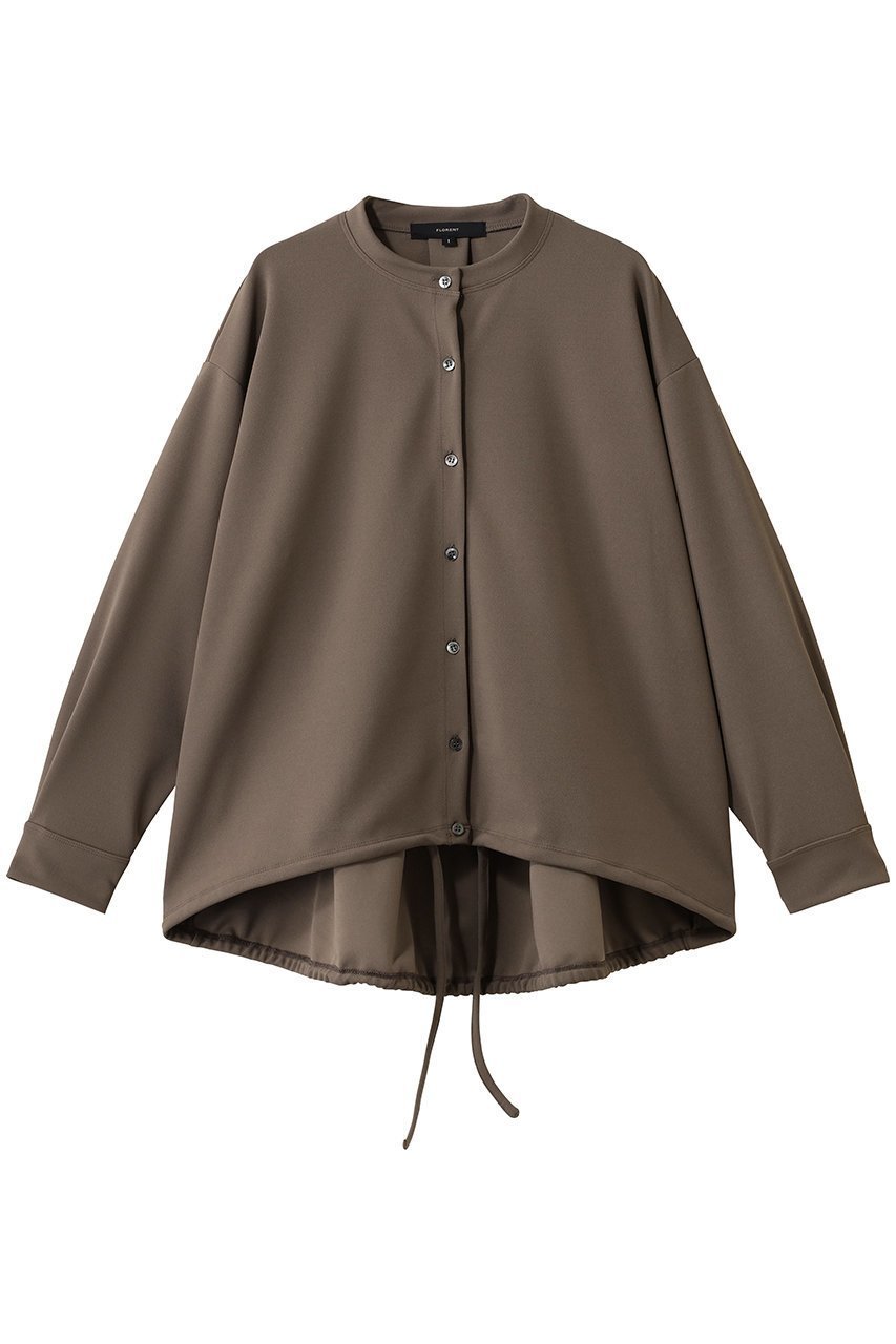 【フローレント/FLORENT】のパーフェクトジャージ シャツ インテリア・キッズ・メンズ・レディースファッション・服の通販 founy(ファニー) 　ファッション　Fashion　レディースファッション　Fashion for Women　トップス・カットソー　Cut & Sew Tops　シャツ・ブラウス・オフィスカジュアル　Elegant Blouses & Button-Ups　2026年　2026　ジョーゼット　Georgette, Semi-Sheer Fabric　スリーブ　Sleeve, Long Sleeve / Short Sleeve　デスク　Desk, Work Desk　ロング　Long, Long-Length　ワーク　Workwear, Utility Style　夏　Summer　春　Spring　S/S・春夏　SS, Spring/Summer, Warm Season　モーブ|ID: prp329100004789487 ipo3291000000034756470