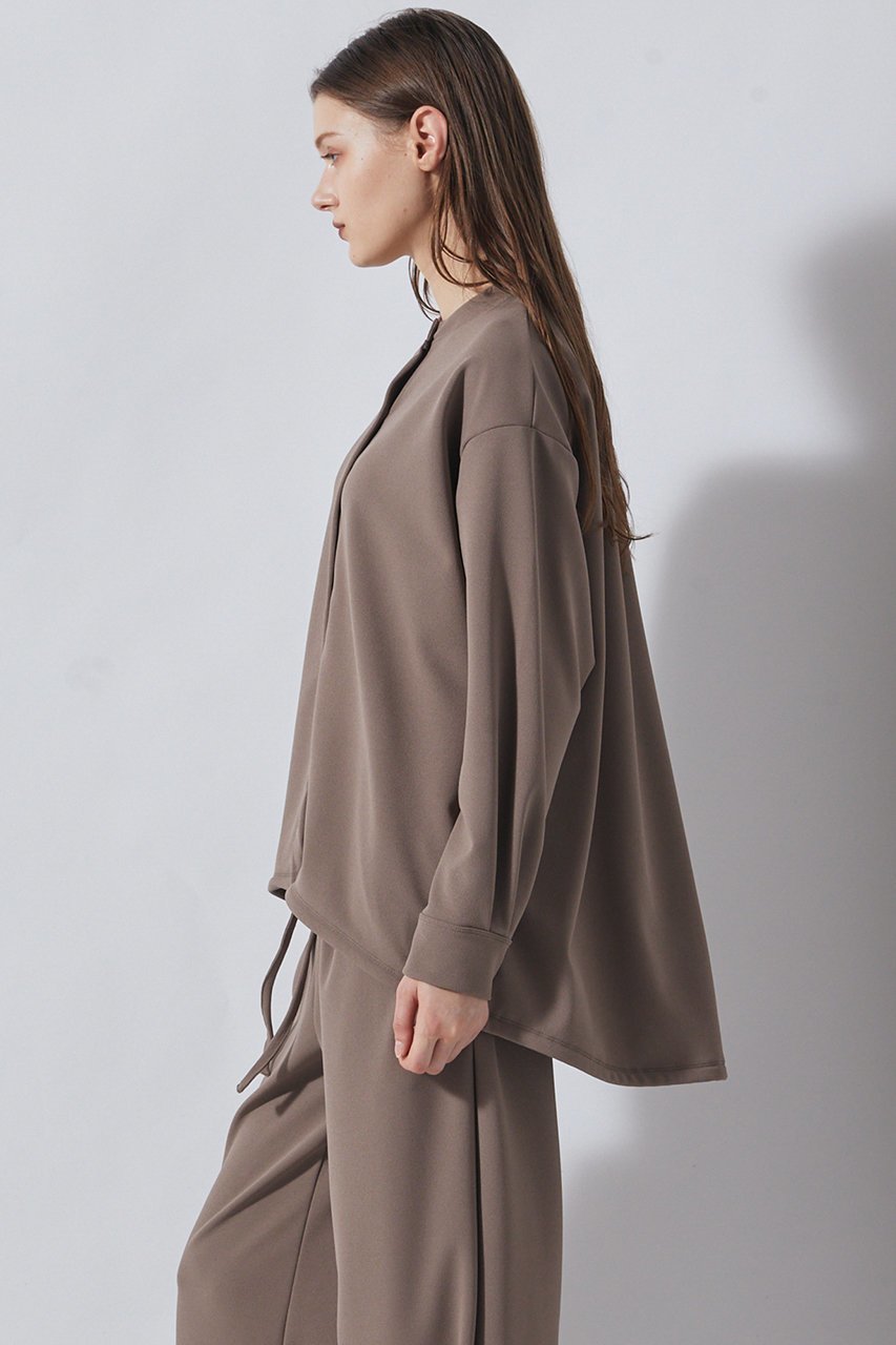 【フローレント/FLORENT】のパーフェクトジャージ シャツ 人気、トレンドファッション・服の通販 founy(ファニー) 　ファッション　Fashion　レディースファッション　Fashion for Women　トップス・カットソー　Cut & Sew Tops　シャツ・ブラウス・オフィスカジュアル　Elegant Blouses & Button-Ups　2026年　2026　ジョーゼット　Georgette, Semi-Sheer Fabric　スリーブ　Sleeve, Long Sleeve / Short Sleeve　デスク　Desk, Work Desk　ロング　Long, Long-Length　ワーク　Workwear, Utility Style　夏　Summer　春　Spring　S/S・春夏　SS, Spring/Summer, Warm Season　other-8|ID: prp329100004789487 ipo3291000000034886094